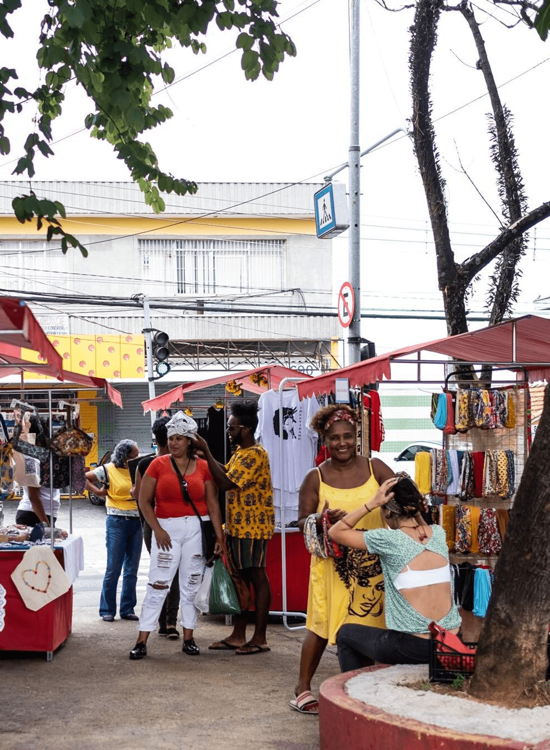 Feira na Praça